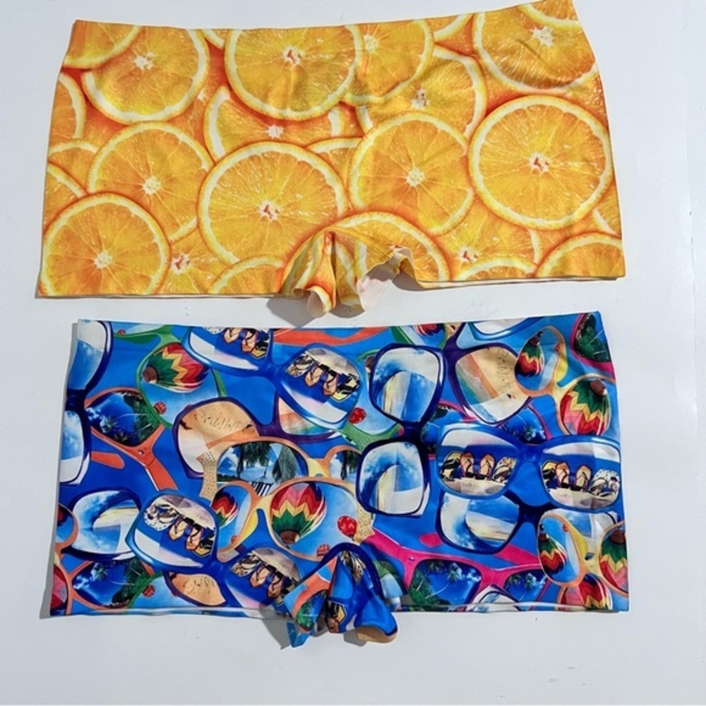 Danskin Now Graphic Barbie Cheeky Boy Shorts Set of 2 New Large
